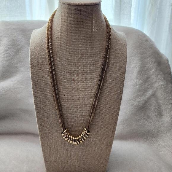 Gold Rings Necklace - Picture 5 of 8